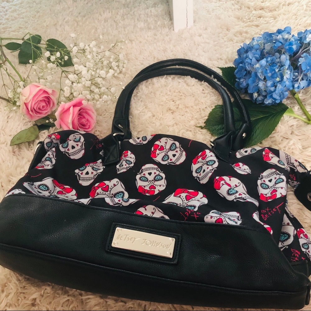 Betsey Johnson Skull Purse